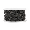 304 Stainless Steel Figaro Chains CHS-N002-03EB-3