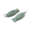 Natural Amazonite Carved Pendants G-G314-01P-06-2