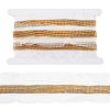 2 Yards 9-Row Glass Seed Beaded Lace Trim OCOR-FG0002-60A-1