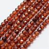 Natural Garnet Bead Strands G-G663-03-3mm-1