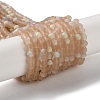 Imitation Jade Glass Beads Strands EGLA-YW0003-19B-17-1
