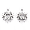 Non-Tarnish 304 Stainless Steel Pendants X-STAS-I671-01P-1