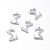 Tarnish Resistant 304 Stainless Steel Charms LS-STAS-K215-21P-1