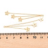 Brass with Cubic Zirconia Big Pendants KK-L261-19A-G-2
