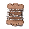Tarnish Resistant 3.28 Feet 304 Stainless Steel Ball Chains X-CHS-E021-13L-P-3