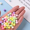 Opaque Polystyrene(PS) Plastic European Beads KY-I004-24A-5