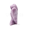 Natural Lepidolite Angel Figurine DJEW-N006-01A-05-2