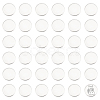 120Pcs 304 Stainless Steel Stamping Blank Tag Cabochons STAS-UN0055-71A-1