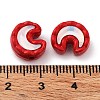 Spray Painted Alloy Bead PALLOY-H134-32-3