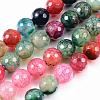 Natural Agate Bead Strands G-G882-10mm-C07-2-4