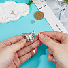 3Pcs 3 Styles Pin to Pendant Converter STER-FH0001-12-3