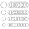 600Pcs 4 Styles 304 Stainless Steel Open Jump Rings STAS-BBC0010-03-7