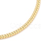 Brass Textured Wavy Open Cuff Bangle Making KK-U043-13G-3