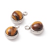 Natural Mixed Stone Charms G-K325-01P-2