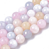 Natural Quartz Beads Strands G-T129-10-1