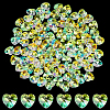 100Pcs Glass Charms GLAA-SP0001-69-8