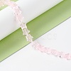 Transparent Glass Beads Strand GLAA-K057-01I-2