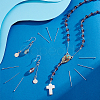 36Pcs 3 Styles 925 Sterling Silver Eye Pins STER-PH0002-65-5