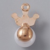 Resin Imitation Pearl Pendants FIND-TAC0002-041C-2