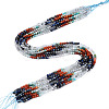 Natural & Synthetic Mixed Gemstone Beads Strands G-D080-A01-01-06-1