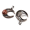 Natural Red Jasper Pendants G-L602-01R-16-2
