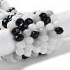 Glass Beads Strands EGLA-A034-M8mm-48-2