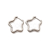 201 Stainless Steel Hoop Earrings EJEW-Z137-02P-05-4