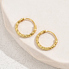 Fashionable Casual Brass Hoop Earrings XY7128-2