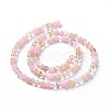 Glass Beads Strands GLAA-E036-09E-3