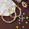 4 Style Luminous Acrylic & Plastic Beads LACR-YW0001-03-6