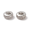 Brass Micro Pave Cubic Zirconia Beads ZIRC-F001-121P-2