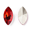 Pointed Back Glass Rhinestone Cabochons RGLA-T083-9x18mm-07-2