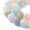 Natural Morganite Beads Strands X-G-S345-10mm-012-5