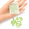 10Pcs 5 Styles Spray Painted Alloy Pendants FIND-YW0003-12-3