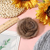 Faux Mink Fur Lapel Pins JEWB-WH0026-94A-4