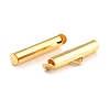 304 Stainless Steel Slide On End Clasp Tubes STAS-C044-08B-G-3
