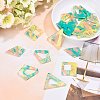 20Pcs 5 Style Acrylic Pendants MACR-SC0001-07-4