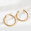 201 Stainless Steel Hoop Earrings EJEW-I245-07B-1