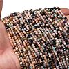 Natural Mixed Gemstone Beads Strands G-RM2025-A43-3mm-1