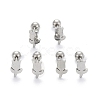 Tarnish Resistant 201 Stainless Steel Barbell Cartilage Earrings EJEW-R147-39-2