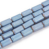 Electroplate Non-magnetic Synthetic Hematite Beads Strands G-N0322-13A-1