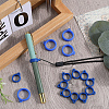 60Pcs 2 Style Silicone Pendant SIL-GF0001-43F-4
