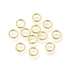 Brass Open Jump Rings X-KK-V007-004G-06-1