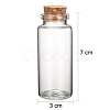 Glass Jar Glass Bottles Bead Containers AJEW-S074-02G-3