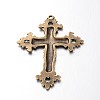 Tibetan Style Alloy Big Pendants X-TIBEP-A20541-AB-FF-2