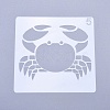 Plastic Drawing Stencil for Kids Teen Boys Girls DIY-D023-13D-2