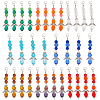 Glass Pendant Decorations HJEW-GO00026-1