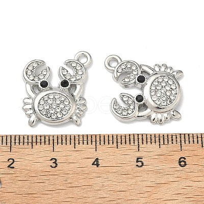 Alloy Crystal Rhinestone Pendants FIND-G108-04A-P-1