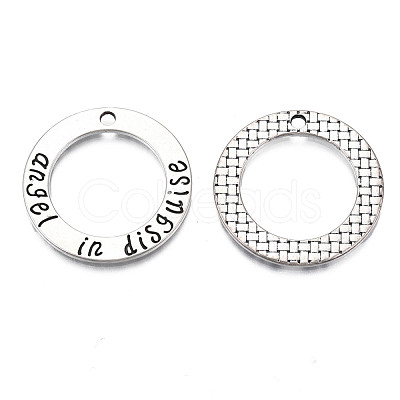 Tibetan Style Alloy Pendants TIBEP-N008-176-1