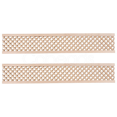 Wooden Fence and Courtyard Decoration DIY-WH0671-387B-1